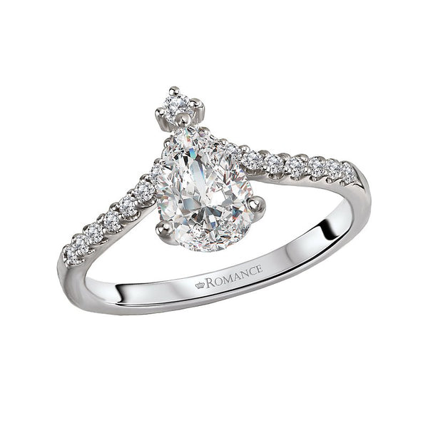 Romance Diamond Semi-Mount Engagement Ring