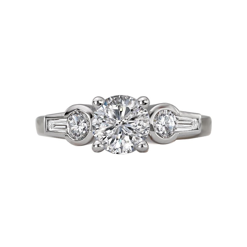Romance Classic Semi-Mount Diamond Ring