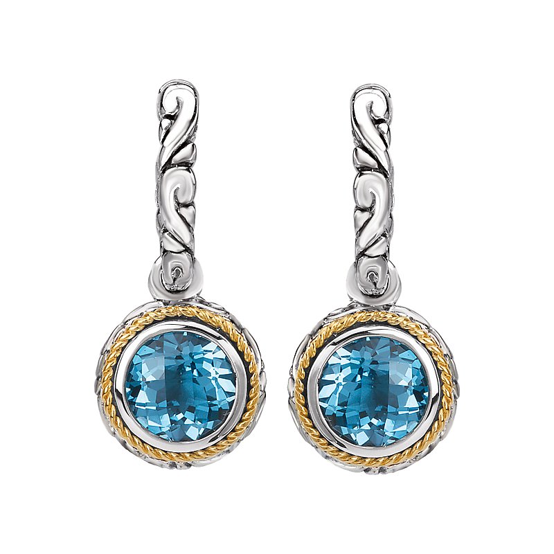 Eleganza Ladies Fashion Gemstone Earrings