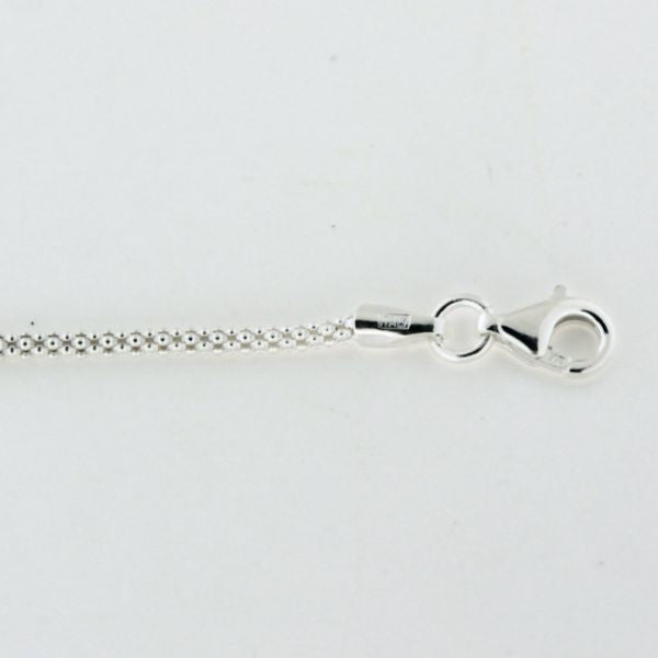 Southern Gates® 1.6mm Sterling Silver Popcorn Chain