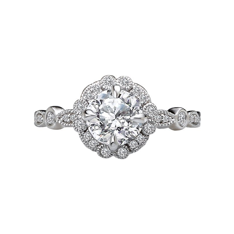 Romance Classic Semi-Mount Diamond Ring