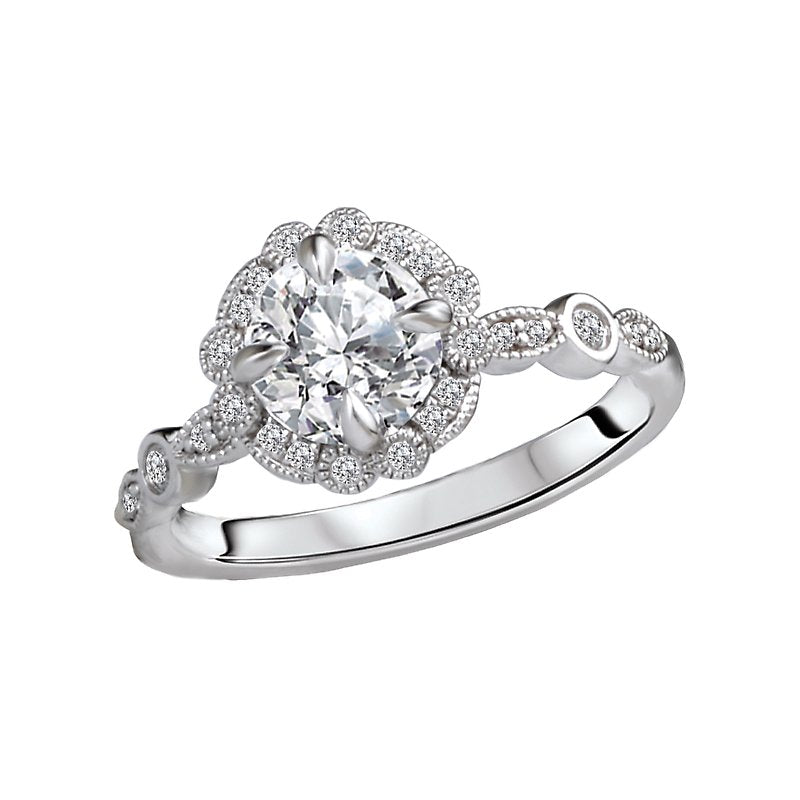 Romance Classic Semi-Mount Diamond Ring