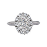 Romance Halo Semi-Mount Diamond Ring