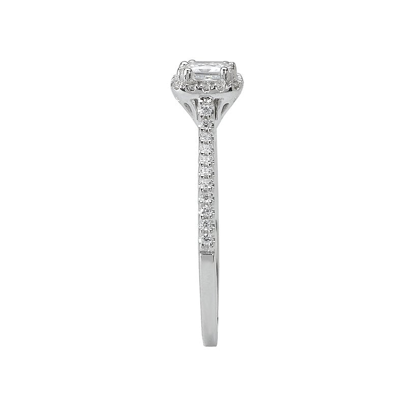 Romance Diamond Engagement Ring w/ Center
