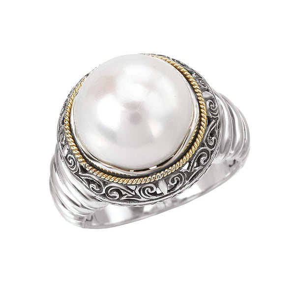 Eleganza Ladies Fashion Pearl Ring