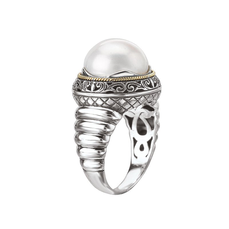 Eleganza Ladies Fashion Pearl Ring