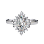 Romance Halo Semi-Mount Diamond Ring