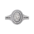 Romance Split Shank Diamond Ring