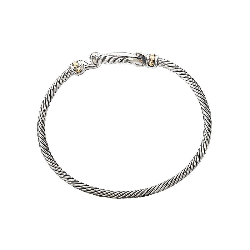 Eleganza Ladies Fashion Two-Tone Bracelet