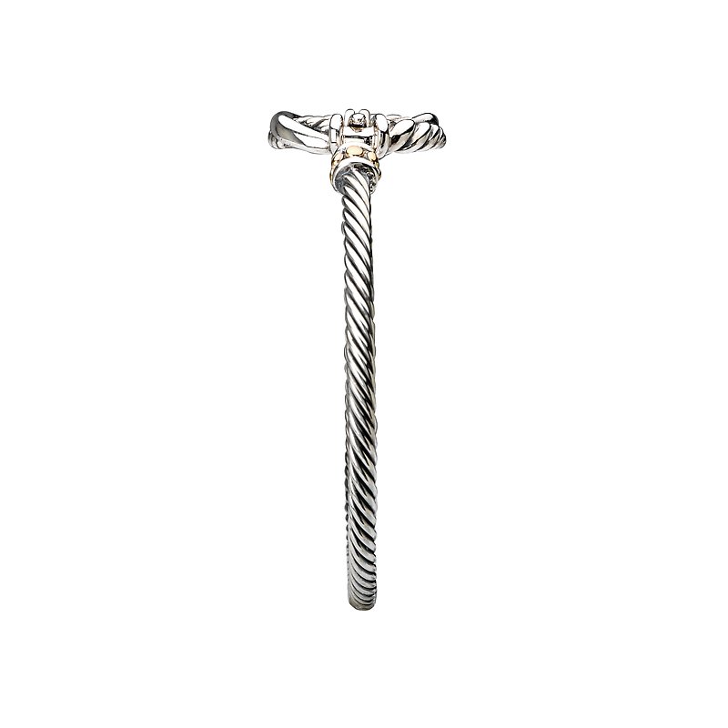 Eleganza Ladies Fashion Two-Tone Bracelet