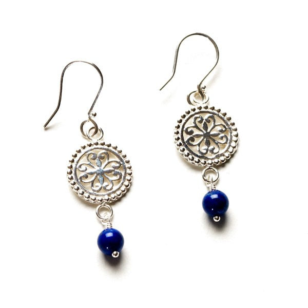 Southern Gates® Beaded Heart Scroll Earring