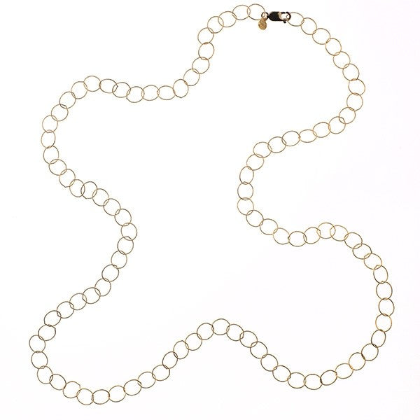 Southern Gates® Textured Cable 36" Gold Filled Necklace