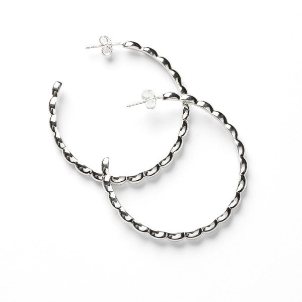 Southern Gates® Large Rice Bead Hoops