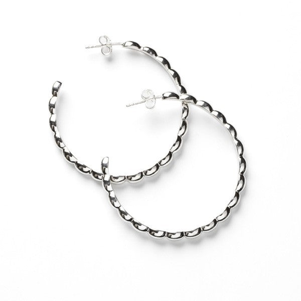Southern Gates® Large Rice Bead Hoops