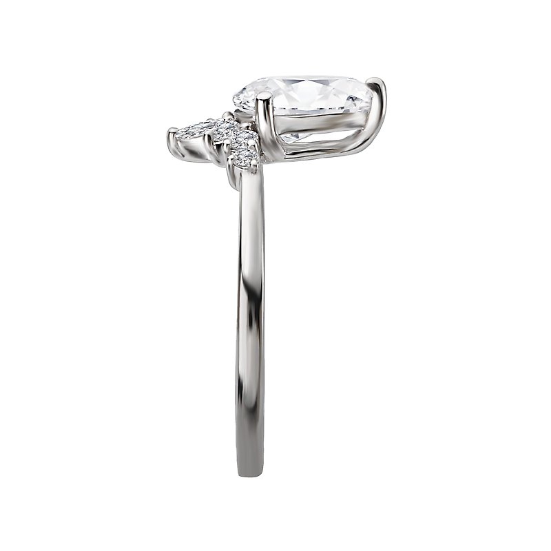Romance Diamond Semi-Mount Engagement Ring