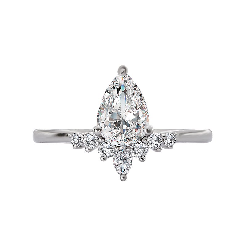 Romance Diamond Semi-Mount Engagement Ring