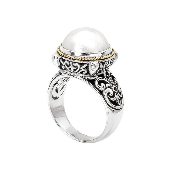 Eleganza Ladies Fashion Pearl Ring