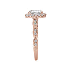 Romance Halo Semi Mount Ring