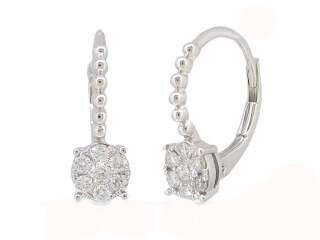 Cluster Earrings Lever Backs- .29