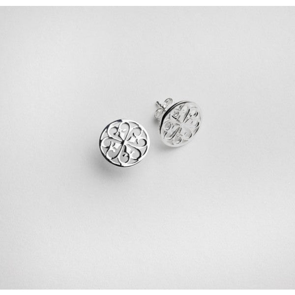 Southern Gates® Round Scroll Stud Post Earring