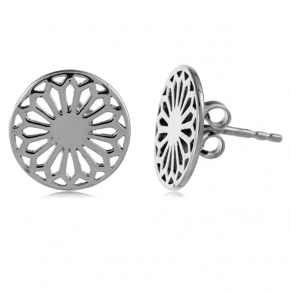 Southern Gates® Cathedral Scroll Post Earrings