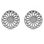 Southern Gates® Cathedral Scroll Post Earrings