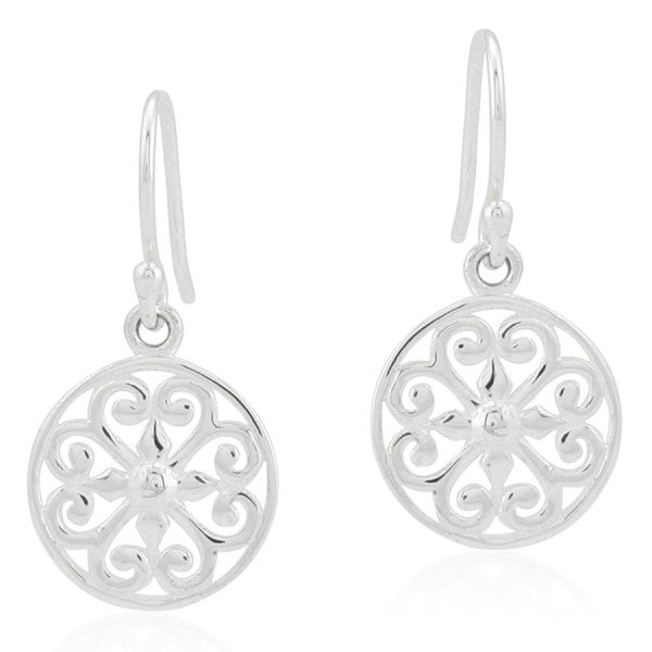 Southern Gates® Medium Heart Scroll Earring