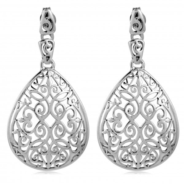Southern Gates® Teardrop Dangle Post Earrings