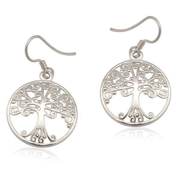 Southern Gates® Round Oak Tree Earring