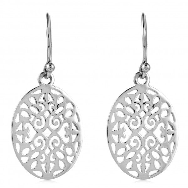Southern Gates® Small Oval Scroll Earrings