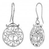 Southern Gates® Small Scroll Frame Palmetto Tree Earring