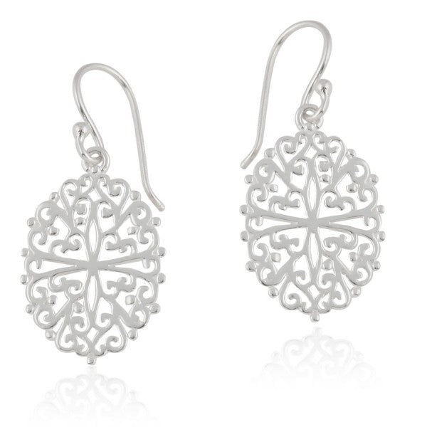 Southern Gates® Oval Filigree Earring