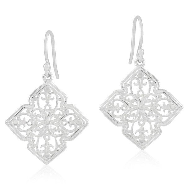 Southern Gates® Four Petal Scroll Earring