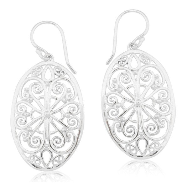 Southern Gates® Oval Filigree Earring