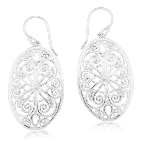 Southern Gates® Oval Filigree Earring