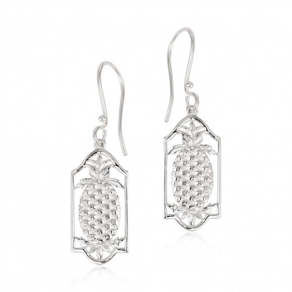 Southern Gates® Framed Pineapple Earring