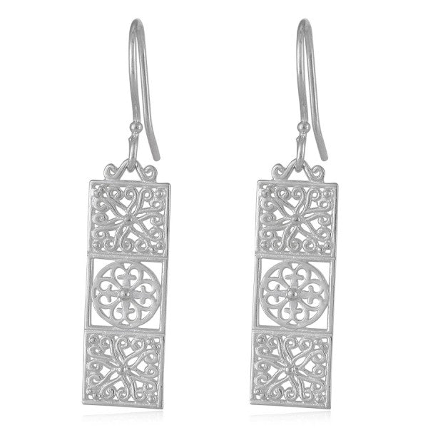 Southern Gates® Three Gate Balcony Earrings