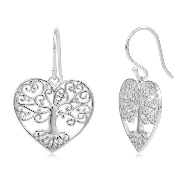 Southern Gates® Tree Heart Earrings