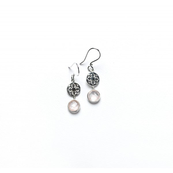 Southern Gates® Dangle Earring With Rose Quartz