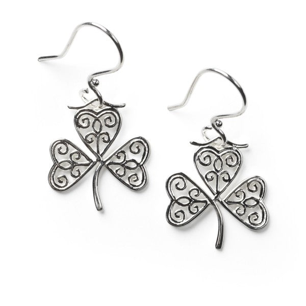 Southern Gates® Clover Scroll Earring