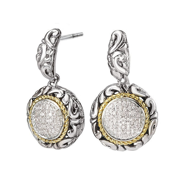 Eleganza Ladies Fashion Diamond Earrings