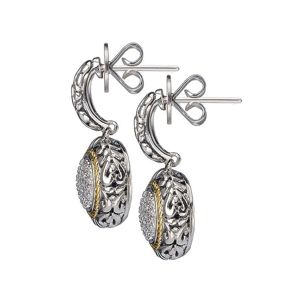 Eleganza Ladies Fashion Diamond Earrings