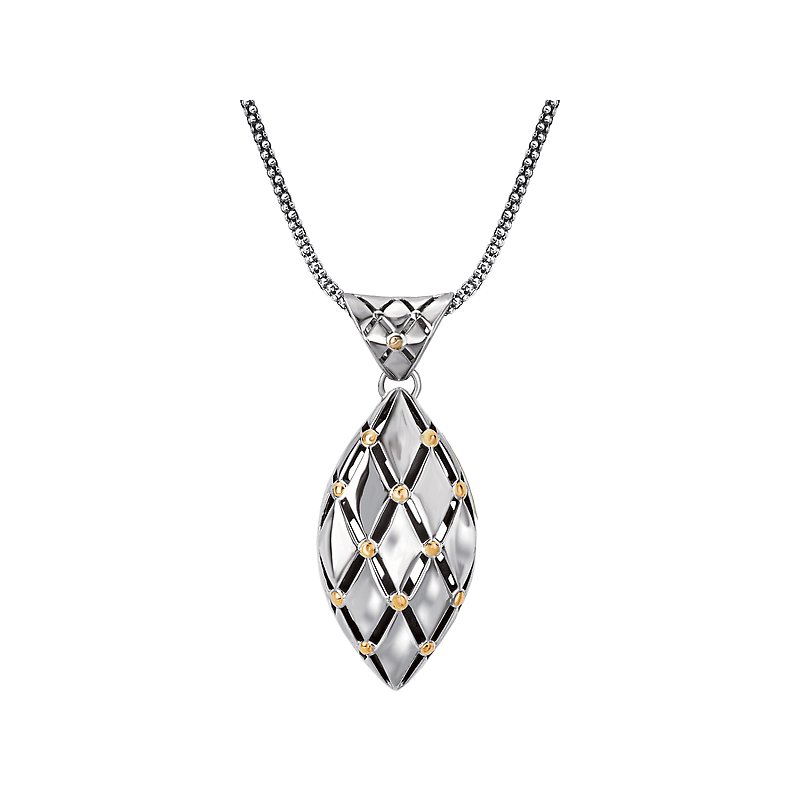 Eleganza Ladies Two-Tone Necklace
