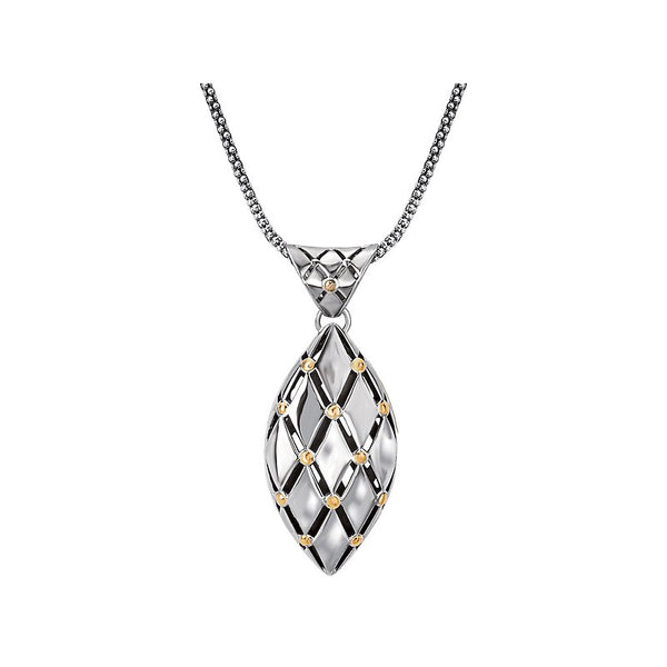 Eleganza Ladies Two-Tone Necklace