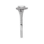 Romance Diamond Engagement Ring w/ Center