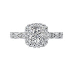 Romance Halo Semi Mount Ring