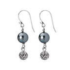 Eleganza Ladies Fashion Pearl Earrings
