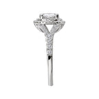 Romance Halo Diamond Ring