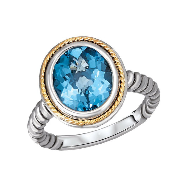 Eleganza blue topaz deals ring