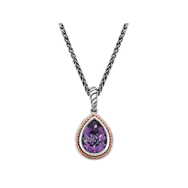 Eleganza Ladies Fashion Gemstone Pendant